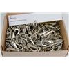 Image 1 : LOT OF 90 HEAVY DUTY METAL HOOKS