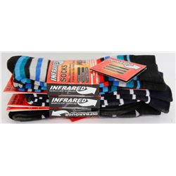 3PK MENS HEAT WAVE SOCKS