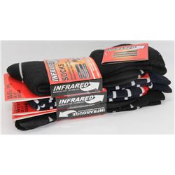 3PK MENS HEAT WAVE SOCKS