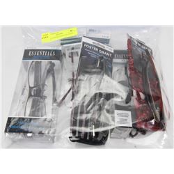 BAG W/9 NEW READING GLASSES - 1.0 & 1.25