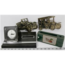 MENS VINTAGE BOX - SEIKO DESK ORGANIZER, DUCK PEN