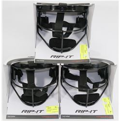 3 RIP-IT YOUTH SOFTBALL DEFENSE FIELDERS MASK