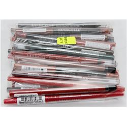 LARGE BAG OF ASSORTED MARCELLE EYELINER AND