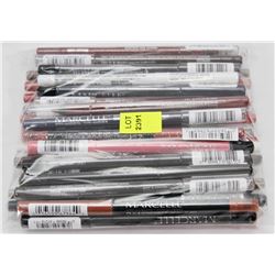 LARGE BAG OF ASSORTED MARCELLE EYELINER AND