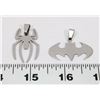 Image 1 : LOT OF SPIDERMAN AND BATMAN SYMBOL PENDANTS