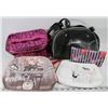Image 1 : FLAT OF BAGS, TRAVEL CASE, COSMETIC BAGS, SUNGLASS