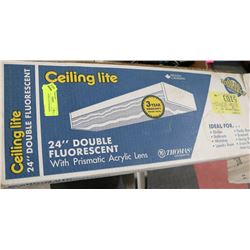 NEW 24"-DOUBLE FLUORESCENT LIGHT