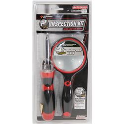 NEW 2PC INSPECTION KIT WITH LED BIT DRIVER