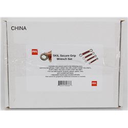 NEW SKIL SECURE GRIP WRENCH SET