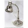 Image 1 : PHYSICIANS DESK LAMP W/ GOOSENECK ARM BRUSHED