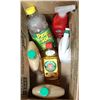 Image 1 : BOX OF HOUSEHOLD CLEANERS INCL RIM, MURPHYS,