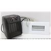 Image 1 : SPACE HEATER AND HEAT REGISTER W/ NEW BLOWER FAN