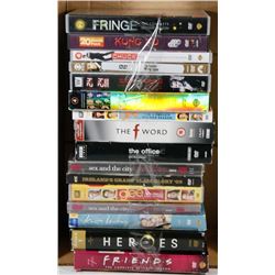LOT OF 16 ASSORTED TV SERIES DVD'S