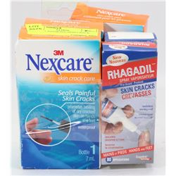 LOT OF 5 ASSORTED SKIN CRACK CARE