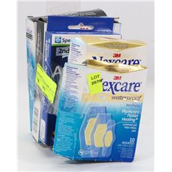 LOT OF 5 ASST PACKS OF BANDAIDS