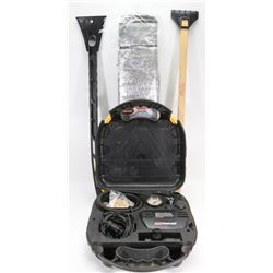 AUTOMOTIVE LOT WITH EMERGENCY COMPACT AIR