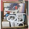 Image 1 : LARGE BOX OF PICTURES & FRAMES - SOME