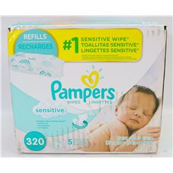 PAMPERS 320 SENSITIVE WIPES