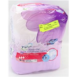 LOT OF 2 TENA WOMEN SIZE SMALL 18PK MODERATE FLOW