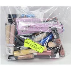 LARGE BAG OF MAKE UP INCL CONCEALERS, LIPSTICKS,