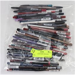 LARGE BAG OF ASST LIP & EYE LINERS