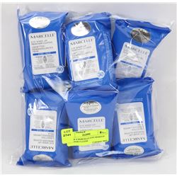 LOT OF 6 MARCELLE EYE MAKEUP REMOVER CLOTHS