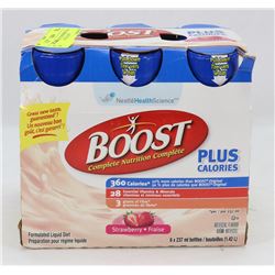 6 PACK BOOST STRAWBERRY MEAL SUPPLEMENTS (JUL2018)