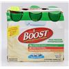 Image 1 : 6 PACK BOOST VANILLA MEAL SUPPLEMENTS (JUL2018)