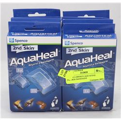 LOT OF 8 SPENCO AQUAHEAL 2NDSKIN BANDAIDS