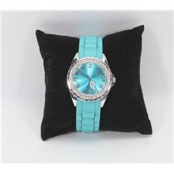 LADIES RHINESTONE ENCRUSTED WATCH