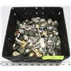 Image 1 : BASKET FULL OF ESTATE COLLECTOR SPOONS