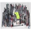 Image 1 : LARGE BAG OF ASSORTED EYELINER & LIP LINERS
