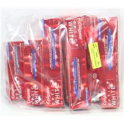 LARGE LOT OF COLGATE ASSORTED TOOTHPASTE