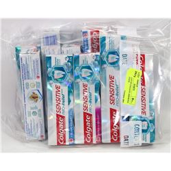 LARGE LOT OF COLGATE ASSORTED TOOTHPASTE