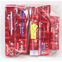 LARGE LOT OF COLGATE ASSORTED TOOTHPASTE