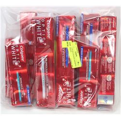 LARGE LOT OF COLGATE ASSORTED TOOTHPASTE