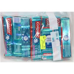 LARGE LOT OF COLGATE ASSORTED TOOTHPASTE