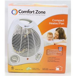 COMFORTZONE COMPACT HEATER/FAN