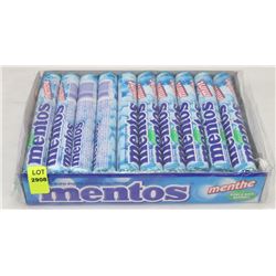 CASE OF MENTOS MINT FLAVORED CHEWABLE MINTS