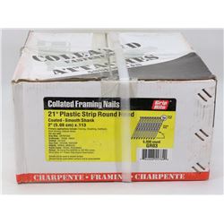 CASE OF COLLATED FRAMING NAILS 21DEGREE