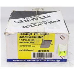 CASE OF 15 GAUGE FN ANGLED ADHESIVE COLLATED