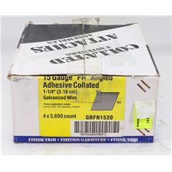 CASE OF 15 GAUGE FN ANGLED ADHESIVE COLLATED