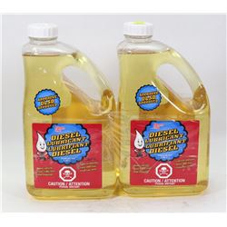TWO BOTTLES OF KLEEN-FLO DIESEL LUBRICANT