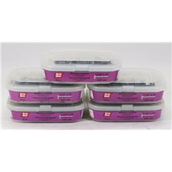 5 TUBS OF GRIP RITE DRYWALL SCREWS 1-12" X 10