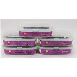 5 TUBS OF GRIP RITE DRYWALL SCREWS 1-12" X 10