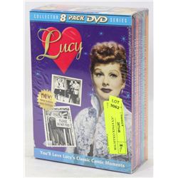 SEALED LUCY 8 PACK COLLECTOR DVD'S