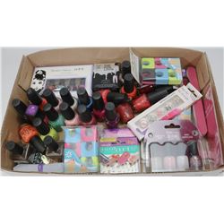 FLAT WITH OPI AND CHINA GLAZE NAI LACQUERS WITH