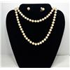 Image 1 : 15 - VINTAGE STRING OF PEARLS  AND
