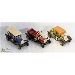 LOT OF 3 MINI DIE CAST CARS