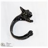Image 1 : NEW BLACK PUG LOOKING DOGGY RING. JEWELRY